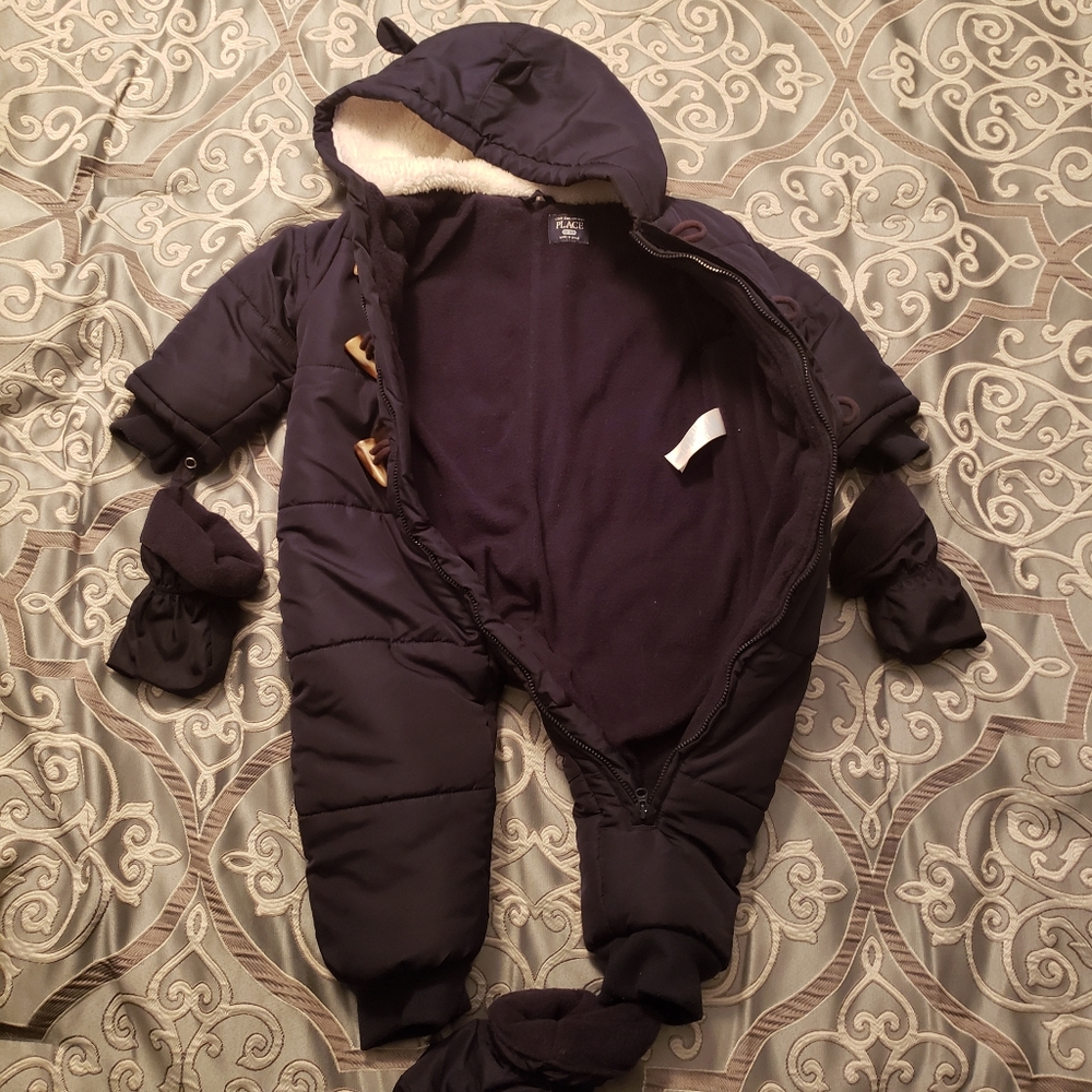 The Children's Place Kids Puffer Jumpsuit - Picture 8 of 16